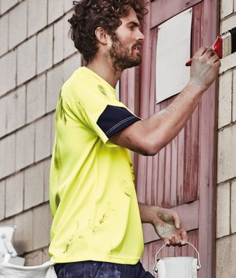 Hi Vis Squad Tee Uniform Hero Image