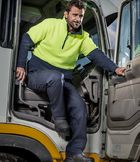 Hi Vis Half Zip Fleece Jumper Coordinating Image