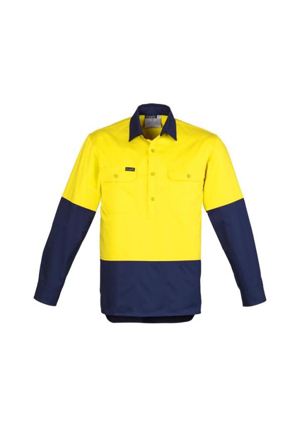 Hi Vis Closed Front Shirt Option Image 1