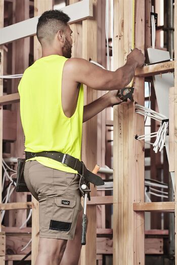 Hi Vis Sleeveless Tee - Product Image
