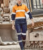 Ladies Double Taped Stretch Cargo Ladies Double Taped Stretch Cargo Coordinating Image