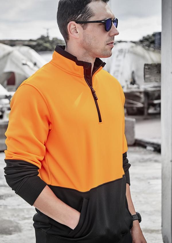 Hi Vis 1/2 Zip Pullover Option Image 2