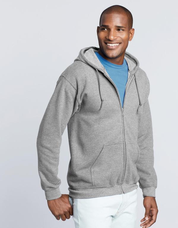Heavy Blend Zip Hoodie Option Image 1