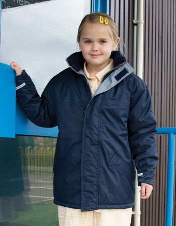Kids Waterproof Lined Parker - Product Image