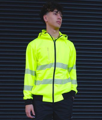 Recycled Hi Vis Hoodie Uniform Hero Image