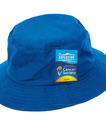 View Cancer Society Deflector Hat Uniform Details Cancer Society Deflector Hat Uniform Hero Image