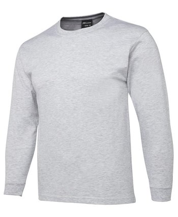Long Sleeve Cotton Tee - Product Image
