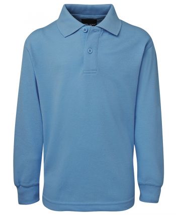 Kids Long Sleeve Polo - Product Image