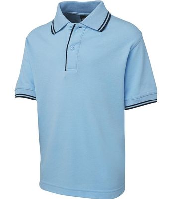 View Kids Contrast Polo Uniform Details Kids Contrast Polo Uniform Hero Image