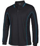Long Sleeve Piping Polo Long Sleeve Piping Polo Coordinating Image