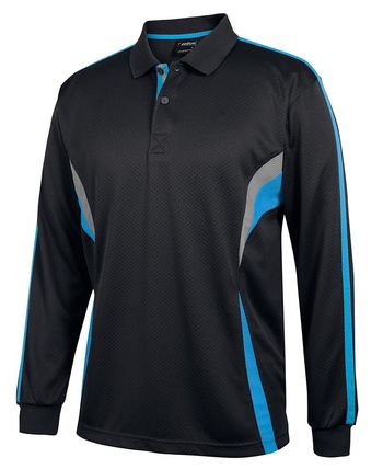 Long Sleeve Cool Polo - Product Image