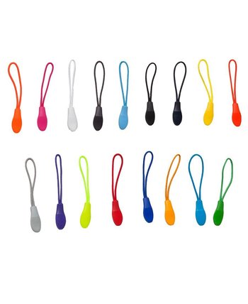 Jacket Zip Pullers 10 Pack - Product Image