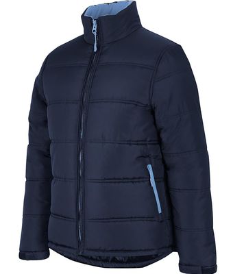 View Contrast Puffer Jacket Uniform Details Contrast Puffer Jacket Uniform Hero Image