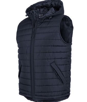 Hooded Puffer Vest Uniform Hero Image