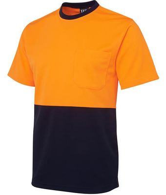 Hi Vis Contrast Tee Uniform Hero Image