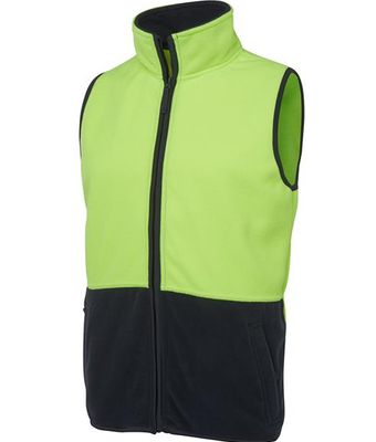 Hi Vis Polar Fleece Vest Uniform Hero Image