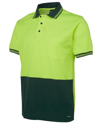 Hi Vis Cotton Back Polo - Product Image