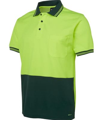 Hi Vis Cotton Back Polo Uniform Hero Image