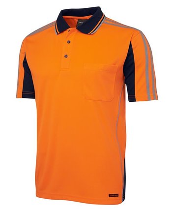 Hi Vis Arm Tape Polo - Product Image