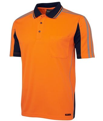 Hi Vis Arm Tape Polo Uniform Hero Image