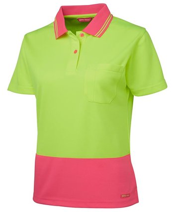 Ladies Hi Vis Polo - Product Image