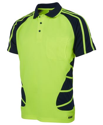 Hi Vis Spider Polo - Product Image
