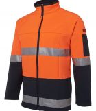 Hi Vis D+N Soft Shell Jacket Hi Vis D+N Soft Shell Jacket Coordinating Image