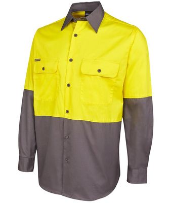 Hi Vis Vented Work Shirt Uniform Hero Image