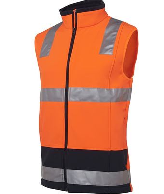 Hi Vis D+N Soft Shell Vest Uniform Hero Image