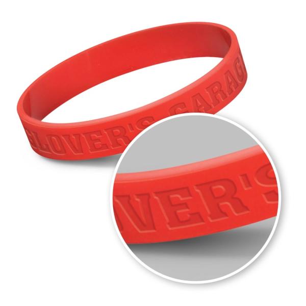 250x Silicone Wrist Band Option Image 3