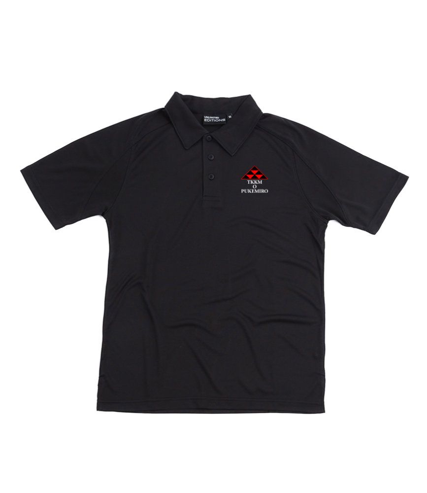 Black Oxford Polo