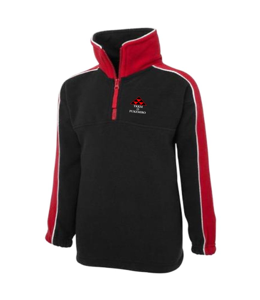 Contrast 1/4 Zip Fleece