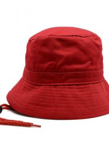 Red Bucket with Cord