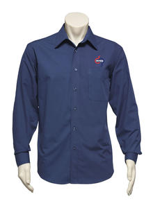 Samen - Micro Check Shirt L/S &middot; Mens